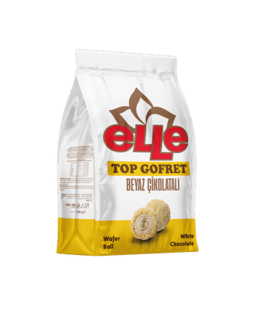 Elle Top Gofret Beyaz Çikolatalı