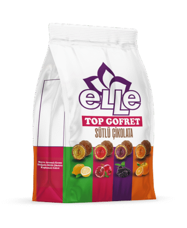 Elle Top Gofret Meyveli Çikolatalı